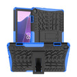 For Lenovo Tab M10 3rd Gen Tire Texture TPU + PC Tablet Case with Holder(Blue) - Lenovo by PMC TechLife | Online Shopping South Africa | PMC TechLife | Buy Now Pay Later Mobicred