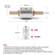 Universal Car 1/8 NPT 0-160 psi Fuel Pressure Gauge with Adaptor