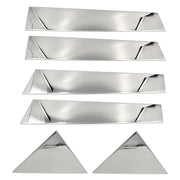 for Chrysler 300C 2005-2010 Car Door Window Stainless Steel Chrome Decoration Strip