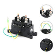 For UTV / Pickup Truck / ATV Electric Winch Relay Heavy Duty Solenoid Contactor with Rocker Arm & Switch - Relays by PMC TechLife | Online Shopping South Africa | PMC TechLife | Buy Now Pay Later Mobicred