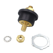 Car Battery Charger Studs Battery Terminal Connectors(Black)
