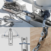 Two Stage10-12mm 316 Stainless Steel Marine Anchor Rotary Joint
