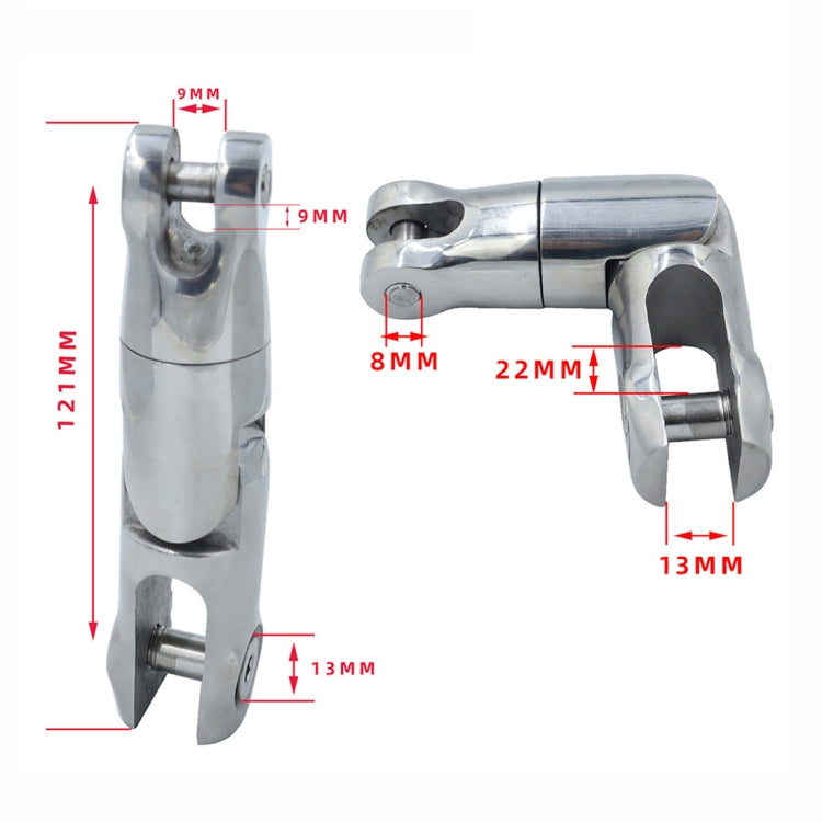 Three Stage 6-8mm 316 Stainless Steel Marine Anchor Rotary Joint