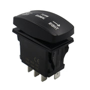 For UTV / ATU Car Turn Signal Light Toggle Switch Turn Signal Kit, Style:Vertical Green Turn Switch