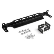 British 330mm Car Engine Oil Cooler Mounting Bracket Kit(Black)