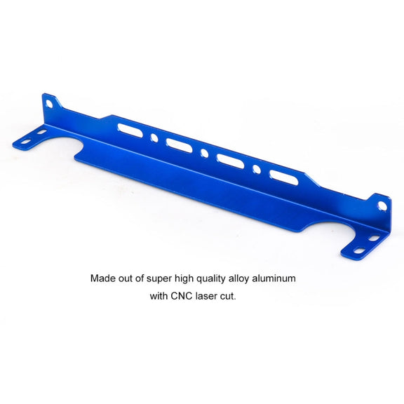British 330mm Car Engine Oil Cooler Mounting Bracket Kit(Black)