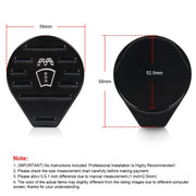 For Volkswagen Car Engine Protect Cap Cover, Style:Wiper Cover