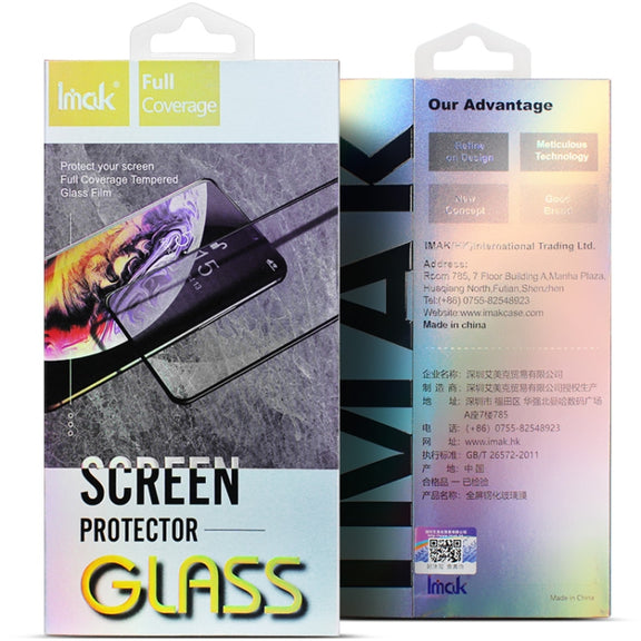 For iPhone 14 Plus IMAK 9H Surface Hardness Full Screen Tempered Glass Film Pro+ Series