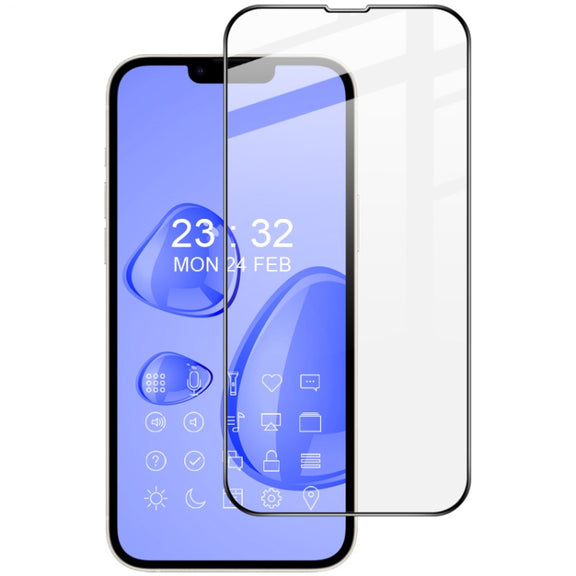 For iPhone 14 Plus IMAK 9H Surface Hardness Full Screen Tempered Glass Film Pro+ Series