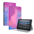 For Amazon Kindle Fire 7 2022 Watercolor Pattern Flip Leather Tablet Case(Purple Red) - Amazon by PMC TechLife | Online Shopping South Africa | PMC TechLife | Buy Now Pay Later Mobicred