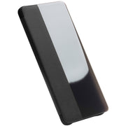 For Huawei P30 Pro QIALINO Genuine Leather Side Window View Smart Phone Case(Black)
