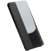 For Huawei P30 QIALINO Genuine Leather Side Window View Smart Phone Case(Black)
