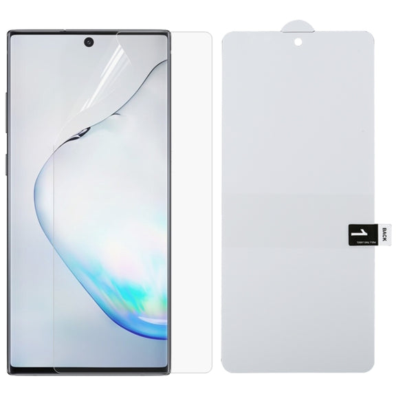 For Galaxy Note 10 Lite Full Screen Protector Explosion-proof Hydrogel Film