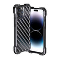 For iPhone 14 Pro R-JUST Breathable Armor Phone Case(Silver Grey) - iPhone 14 Pro Cases by R-JUST | Online Shopping South Africa | PMC TechLife | Buy Now Pay Later Mobicred