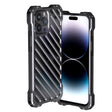 For iPhone 14 Pro Max R-JUST Breathable Armor Phone Case(Silver Grey) - free shipping - PMC TechLife - Order now!