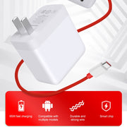 Fast Charging Cable 65W 6A Dual Type-C Interface Charging Data Cable Length:1m