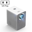 AUN ET50 4 inch 180 Lumens 1920x1080P Smart LED Mini Projector, Plug Type:US Plug(White) - LED Projector by AUN | Online Shopping South Africa | PMC Jewellery | Buy Now Pay Later Mobicred
