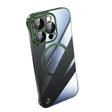 For iPhone 14 Pro Max Electroplating Frameless Magsafe Magnetic PC Phone Case(Green) - iPhone 14 Pro Max Cases by PMC TechLife | Online Shopping South Africa | PMC TechLife | Buy Now Pay Later Mobicred