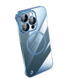 For iPhone 14 Pro Max Electroplating Frameless Magsafe Magnetic PC Phone Case(Sierra Blue) - iPhone 14 Pro Max Cases by PMC TechLife | Online Shopping South Africa | PMC TechLife | Buy Now Pay Later Mobicred