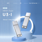 ORICO 32GB USB-A USB3.2 Gen1 USB Flash Drive, Read 260MB/s, Write 50MB/s (Silver)
