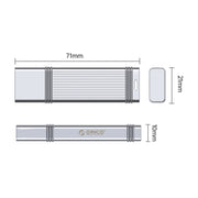 ORICO 256GB USB-A USB3.2 Gen1 USB Flash Drive, Read 260MB/s, Write 50MB/s (Silver)