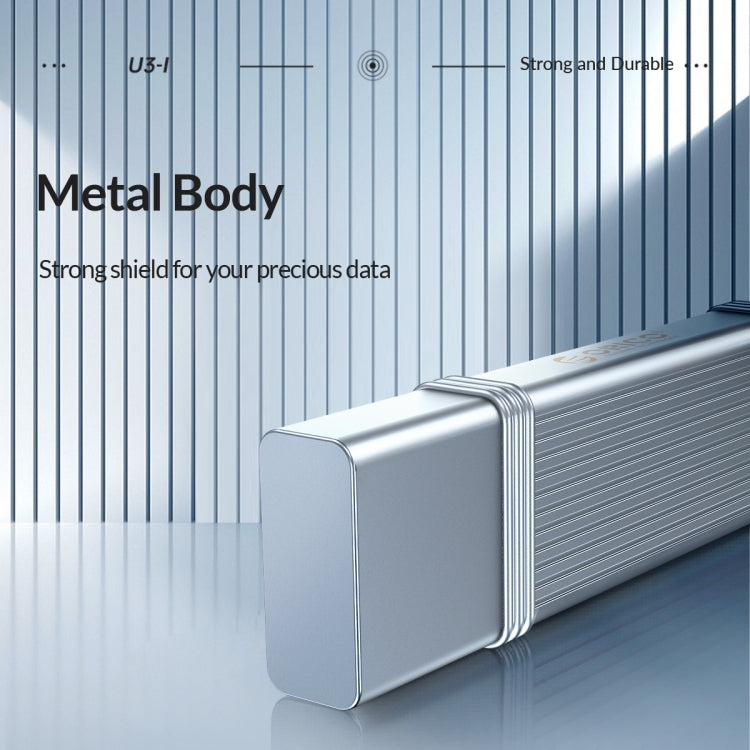 ORICO 256GB Type-C USB3.2 Gen1 USB Flash Drive, Read 260MB/s, Write 50MB/s (Silver)
