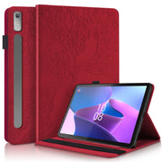 For Lenovo Tab P11 Pro Gen 2 Life Tree Series Horizontal Flip Leather Case with Holder(Red)