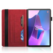 For Lenovo Tab P11 Pro Gen 2 Life Tree Series Horizontal Flip Leather Case with Holder(Red)