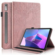 For Lenovo Tab P11 Pro Gen 2 Life Tree Series Horizontal Flip Leather Case with Holder(Rose Gold) - Lenovo by PMC TechLife | Online Shopping South Africa | PMC TechLife | Buy Now Pay Later Mobicred