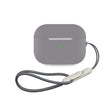 For AirPods Pro 2 Earphone Silicone Protective Case(Grey) - For AirPods Pro 2 by PMC Jewellery | Online Shopping South Africa | PMC Jewellery | Buy Now Pay Later Mobicred