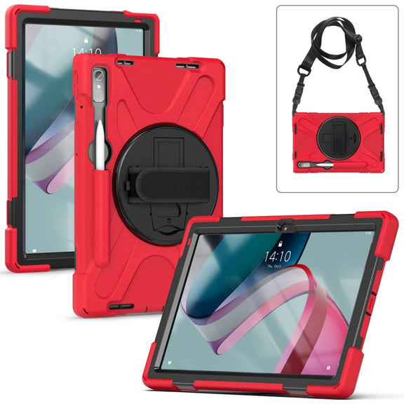 For Lenovo Pad Pro 11.2 2022 TB-138FC/132FU Silicone + PC Protective Tablet Case(Red)