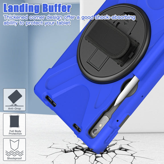 For Lenovo Pad Pro 11.2 2022 TB-138FC/132FU Silicone + PC Protective Tablet Case(Blue)