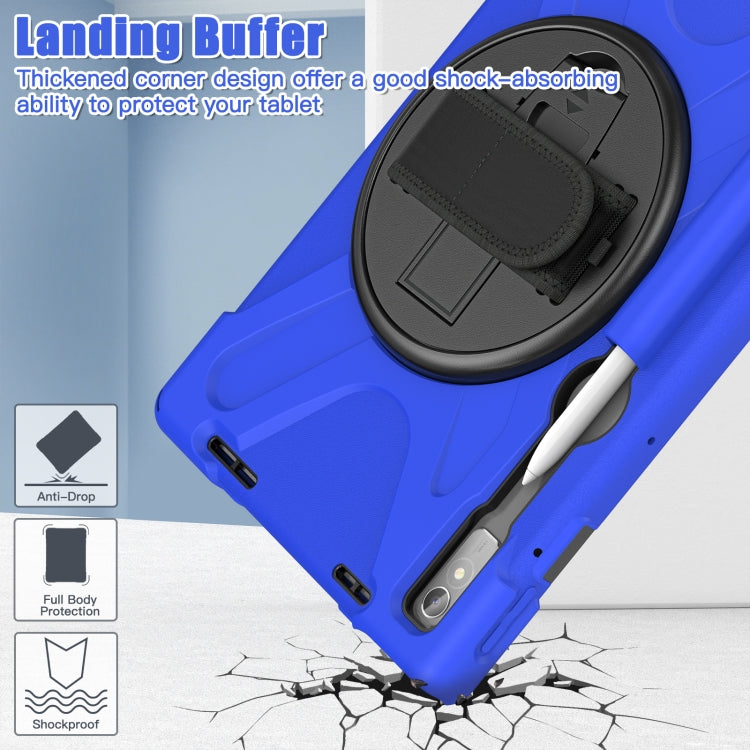 For Lenovo Pad Pro 11.2 2022 TB-138FC/132FU Silicone + PC Protective Tablet Case(Blue)