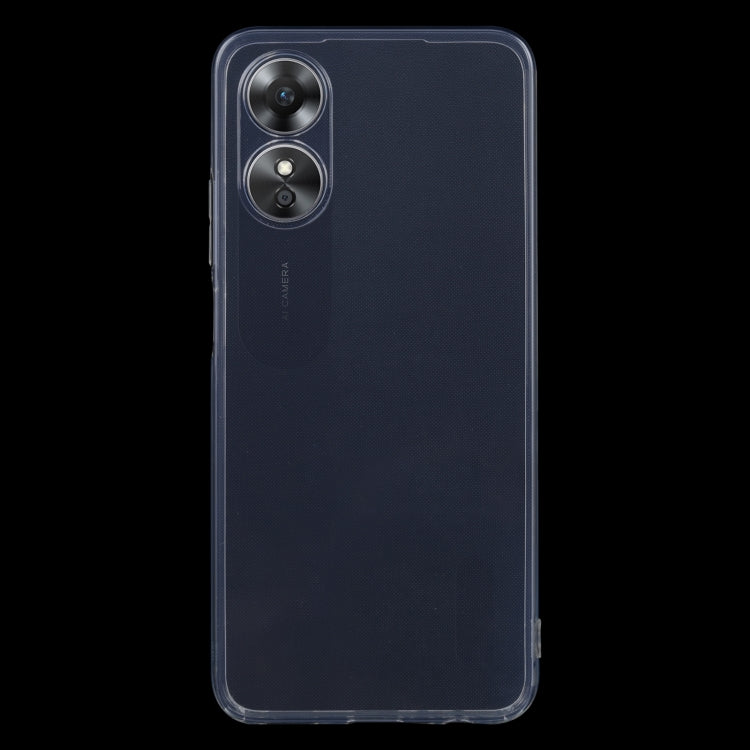 For OPPO A17 Ultra-thin Transparent TPU Phone Case