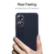 For OPPO A17 Ultra-thin Transparent TPU Phone Case