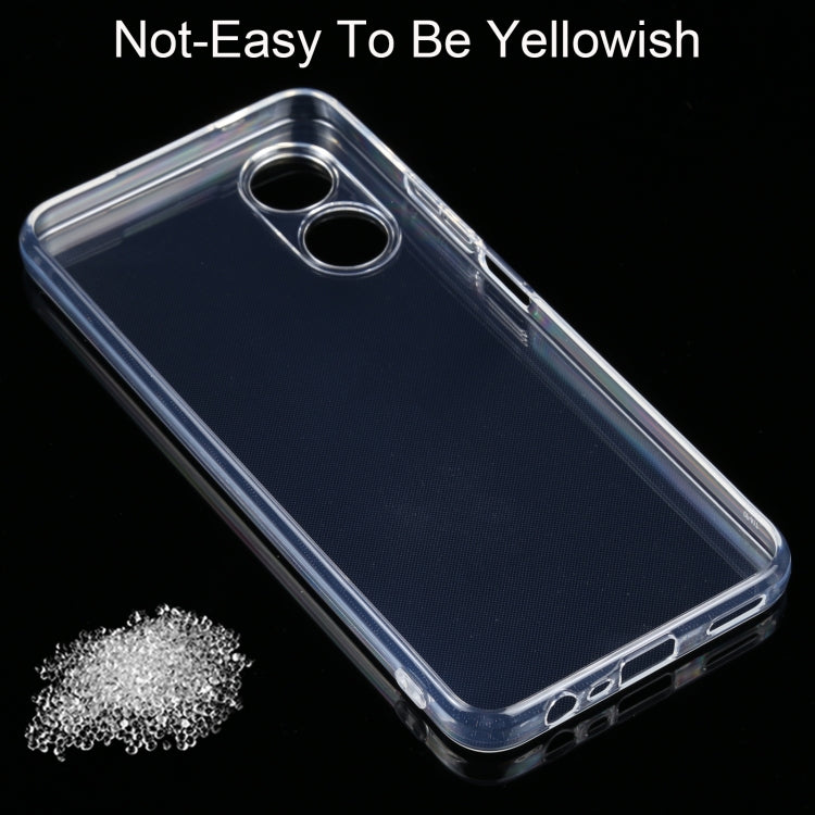 For OPPO A17 Ultra-thin Transparent TPU Phone Case