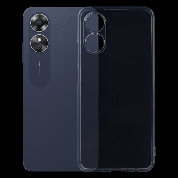 For OPPO A17 Ultra-thin Transparent TPU Phone Case
