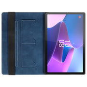 For Lenovo Tab P11 Pro Gen 2 Splicing Series Tablet PC Leather Case(Royal Blue)