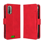 For Blackview BV7100 Skin Feel Calf Texture Card Slots Leather Phone Case(Red)
