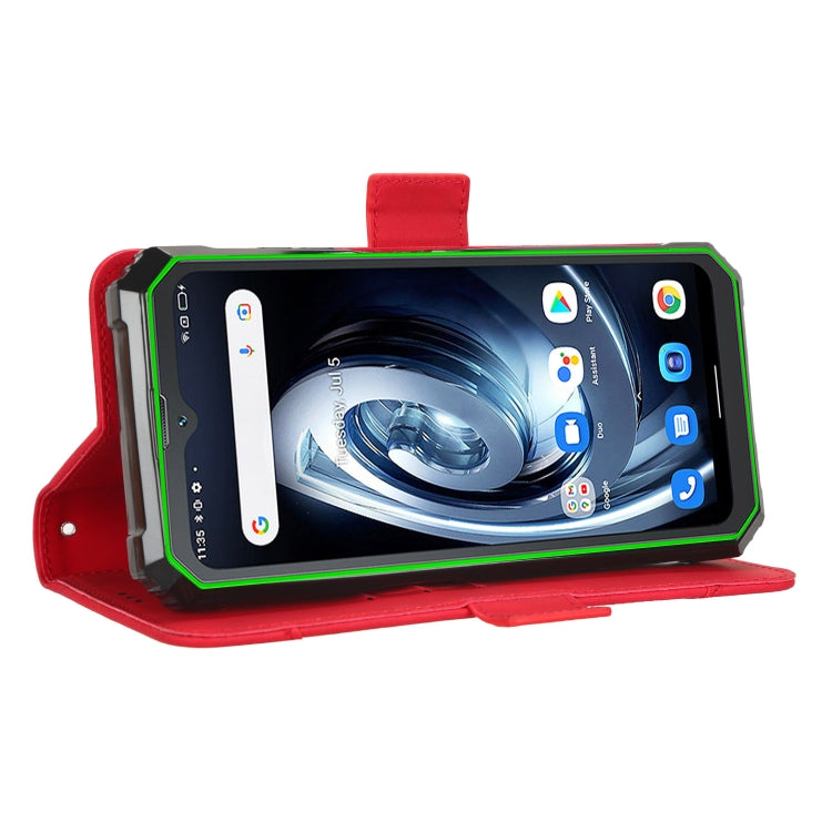For Blackview BV7100 Skin Feel Calf Texture Card Slots Leather Phone Case(Red)