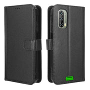 For Blackview BV7100 Diamond Texture Leather Phone Case(Black)