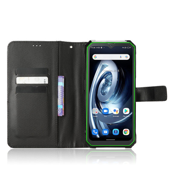 For Blackview BV7100 Diamond Texture Leather Phone Case(Black)