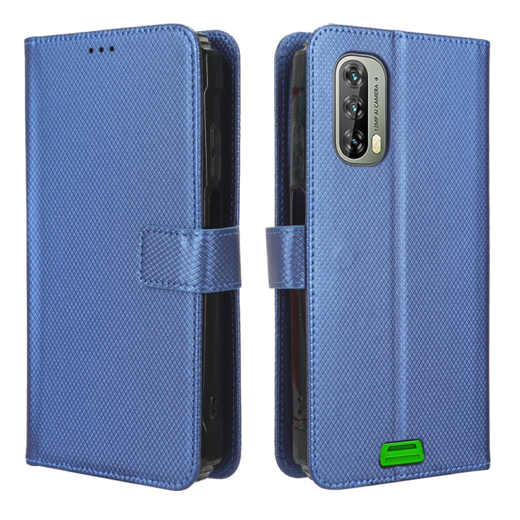 For Blackview BV7100 Diamond Texture Leather Phone Case(Blue)