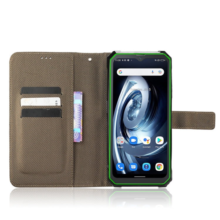 For Blackview BV7100 Diamond Texture Leather Phone Case(Brown)