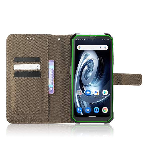 For Blackview BV7100 Diamond Texture Leather Phone Case(Brown)