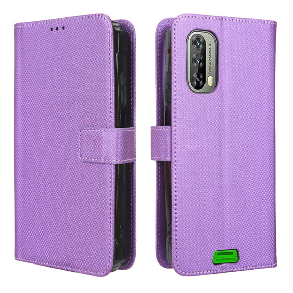 For Blackview BV7100 Diamond Texture Leather Phone Case(Purple)