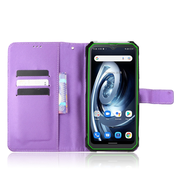 For Blackview BV7100 Diamond Texture Leather Phone Case(Purple)