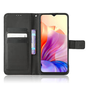 For Blackview OSCAL C80 Diamond Texture Leather Phone Case(Black)