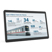 HSD1493T 14 inch IPS Display Advertising Machine RK3566 4GB+32GB(Black)