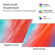 HSD1493T 14 inch IPS Display Advertising Machine RK3566 4GB+32GB(Black)